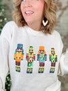 Snowball Sequin Nutcracker Sweater - FINAL SALE