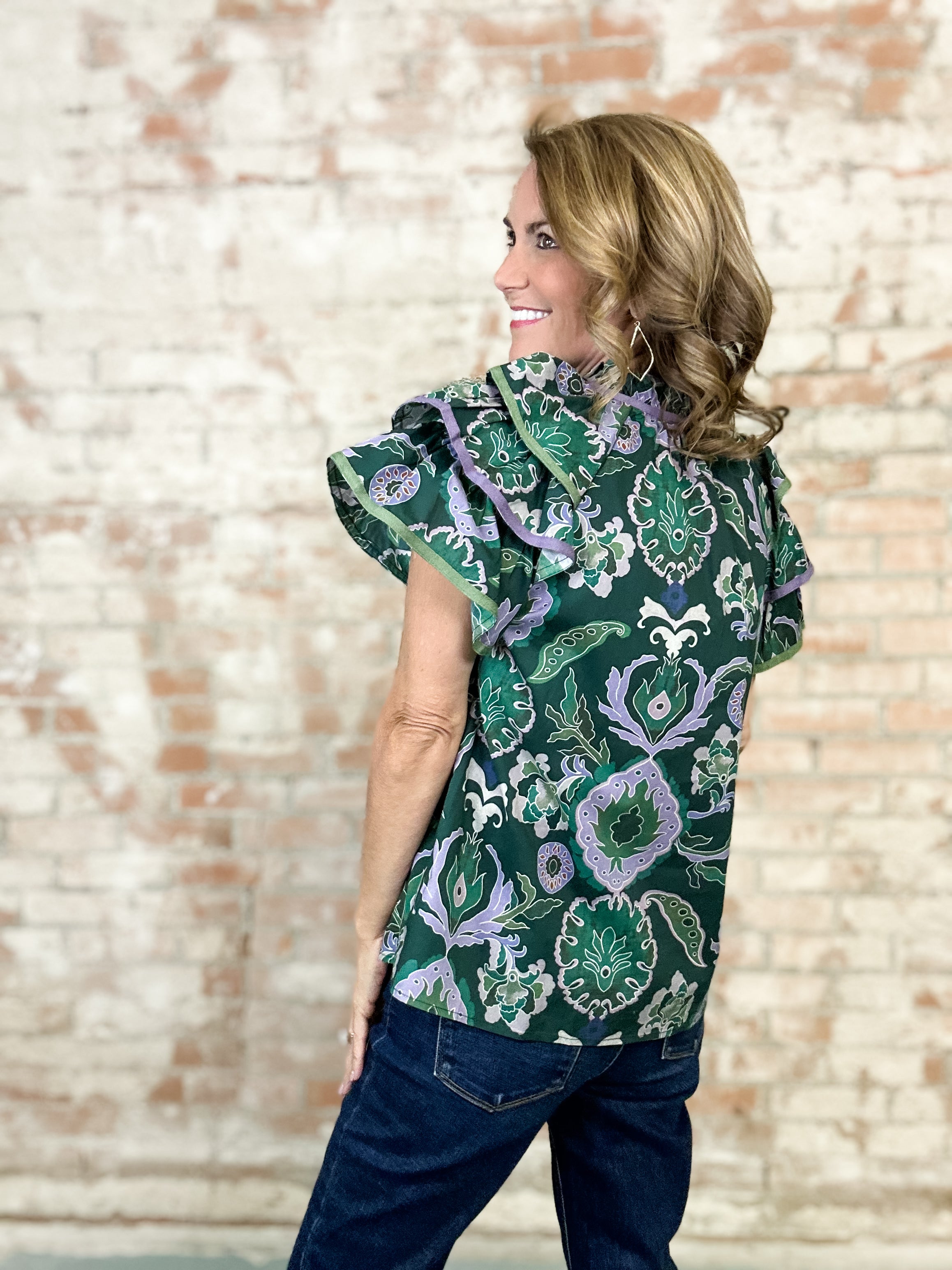 Ester Multi Print Top