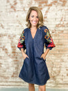 THML Britt Denim Dress