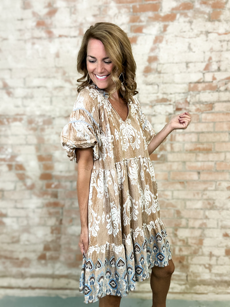 Maci Boho Tiered Dress