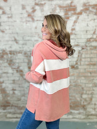 Kathy Stripe Hoodie