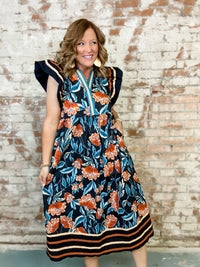 Brooklyn Floral Print Dress