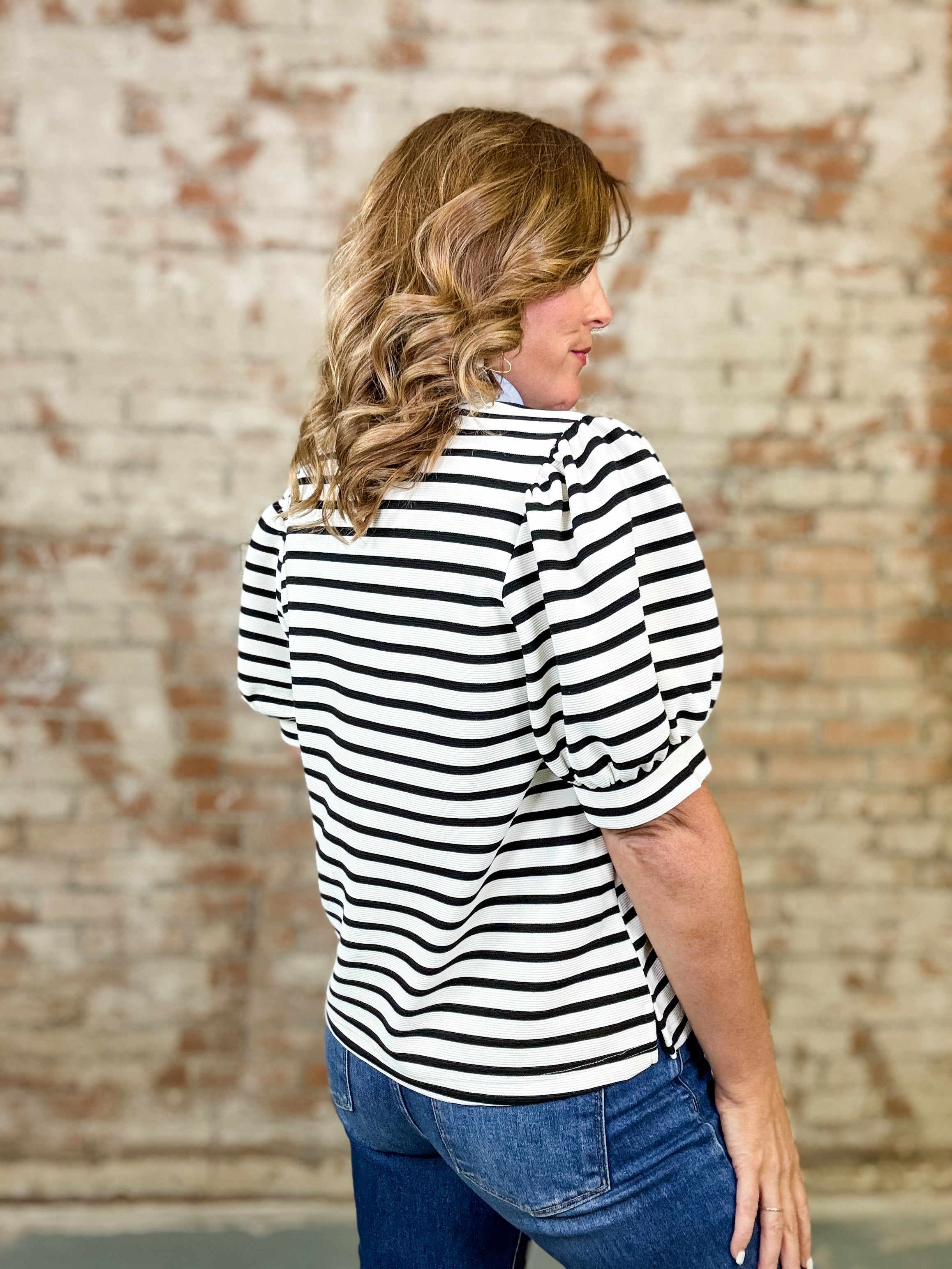 Corey Stripe Top