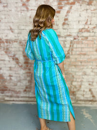 Uncle Frank Navie Midi Dress