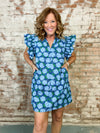 THML Tonya Hydrangea Dress