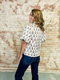 THML Christal Floral Top