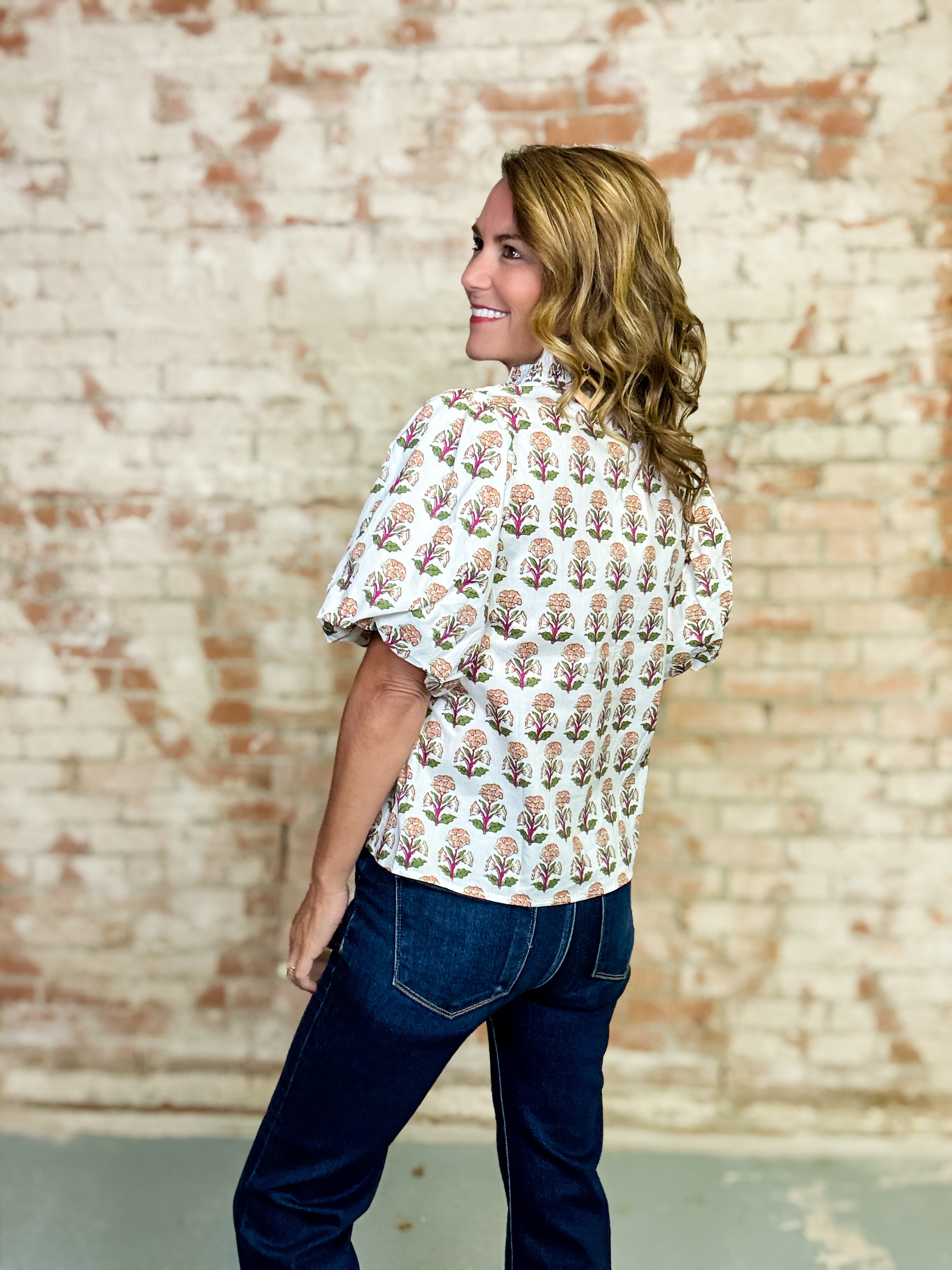 THML Christal Floral Top