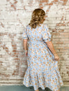 Morgan Floral Button Front Dress
