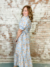 Morgan Floral Button Front Dress