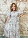 Morgan Floral Button Front Dress