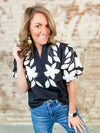 THML Carleigh Embroidered Top