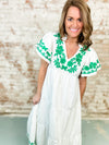 THML Nicole Embroidered Dress