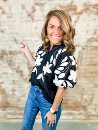 THML Carleigh Embroidered Top