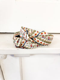Fiesta Embroidered Headband