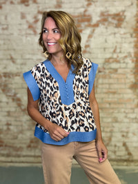 THML Kennedy Cheetah Top