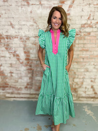 Jena Gingham Dress
