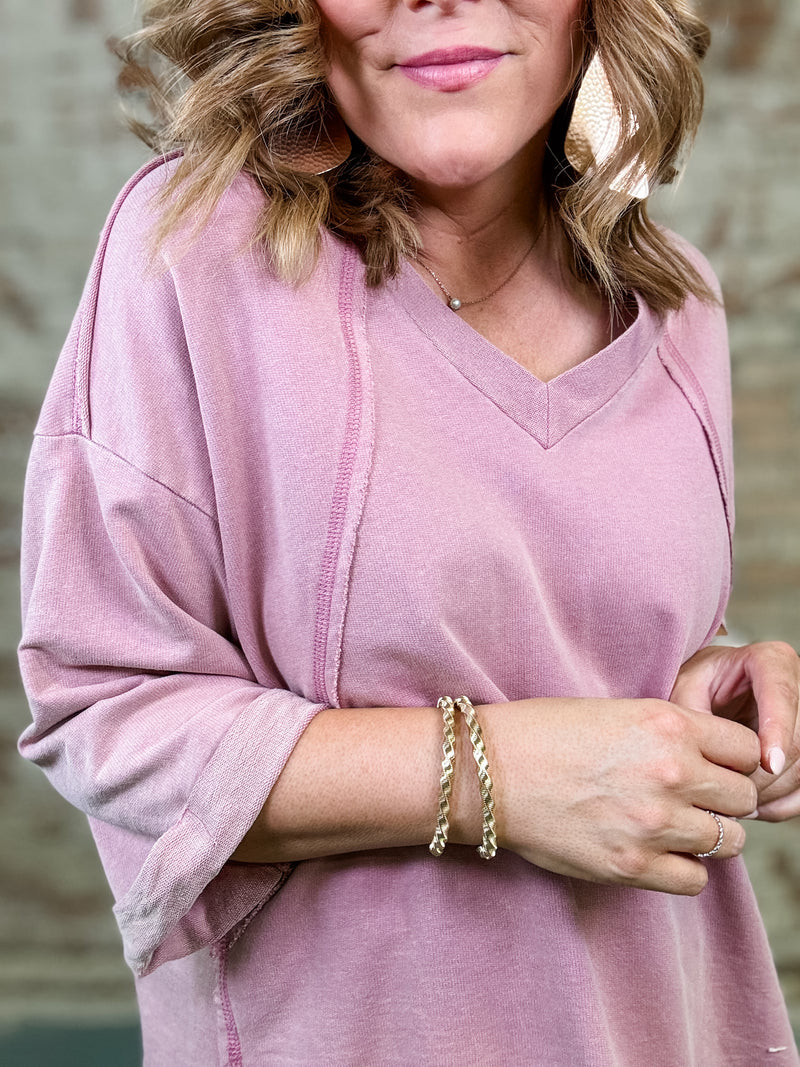 Lucy Mineral Washed Top