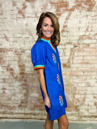 Cinda Embroidered Dress