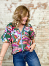THML Crystal Print Top