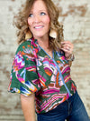 THML Crystal Print Top
