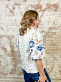 THML Jynna Textured Top