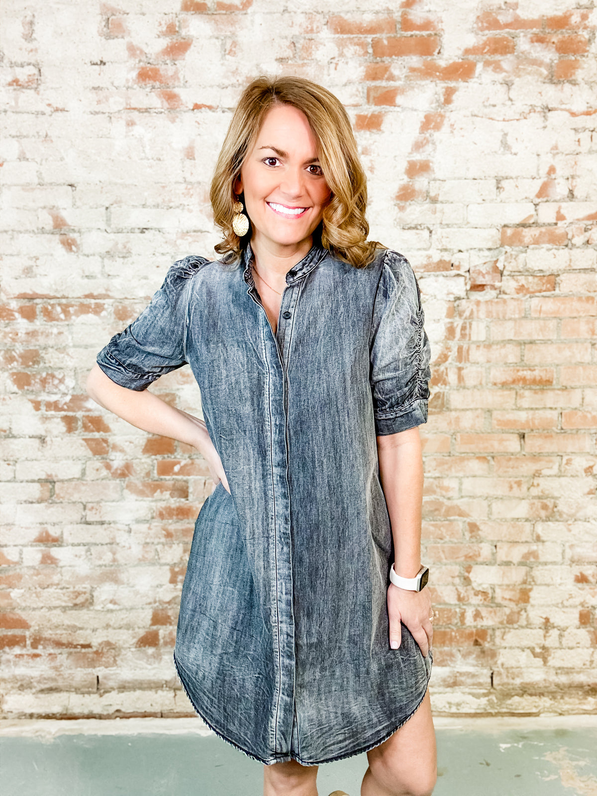 Gracie Denim Dress