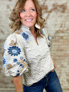 THML Jynna Textured Top