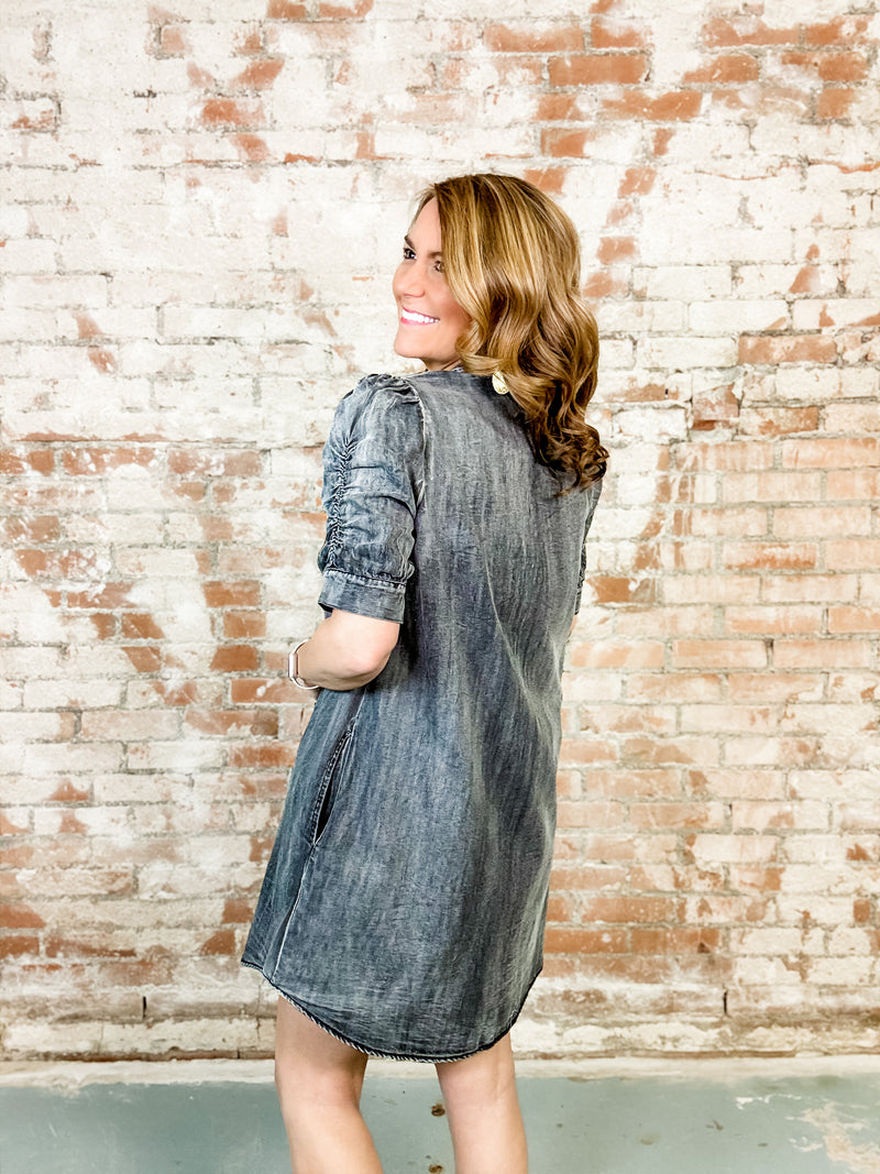 Gracie Denim Dress