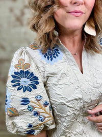 THML Jynna Textured Top