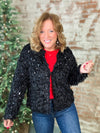 Philomena Black Fringe Sequin Jacket - FINAL SALE