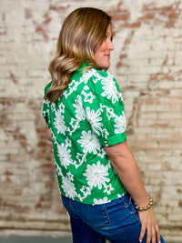 Evalyn 3D Floral Top