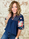 THML Tyra Embroidered Top