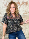 THML AmberLee Puff Sleeve Top