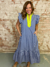 Lois Gingham Dress