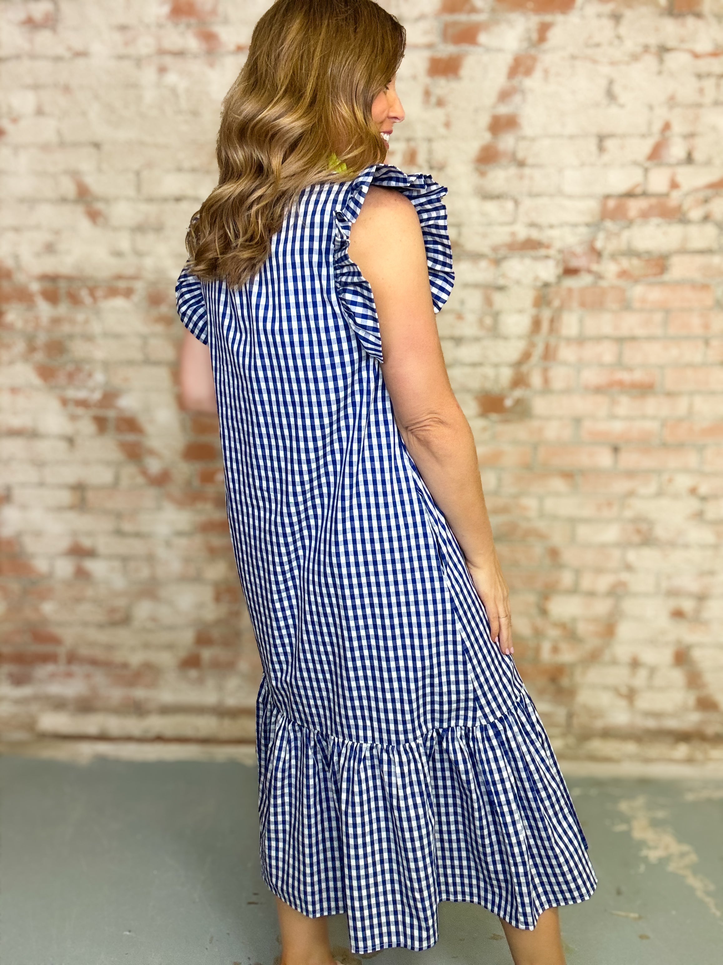 Lois Gingham Dress