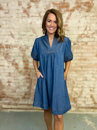 Kellen Denim Dress