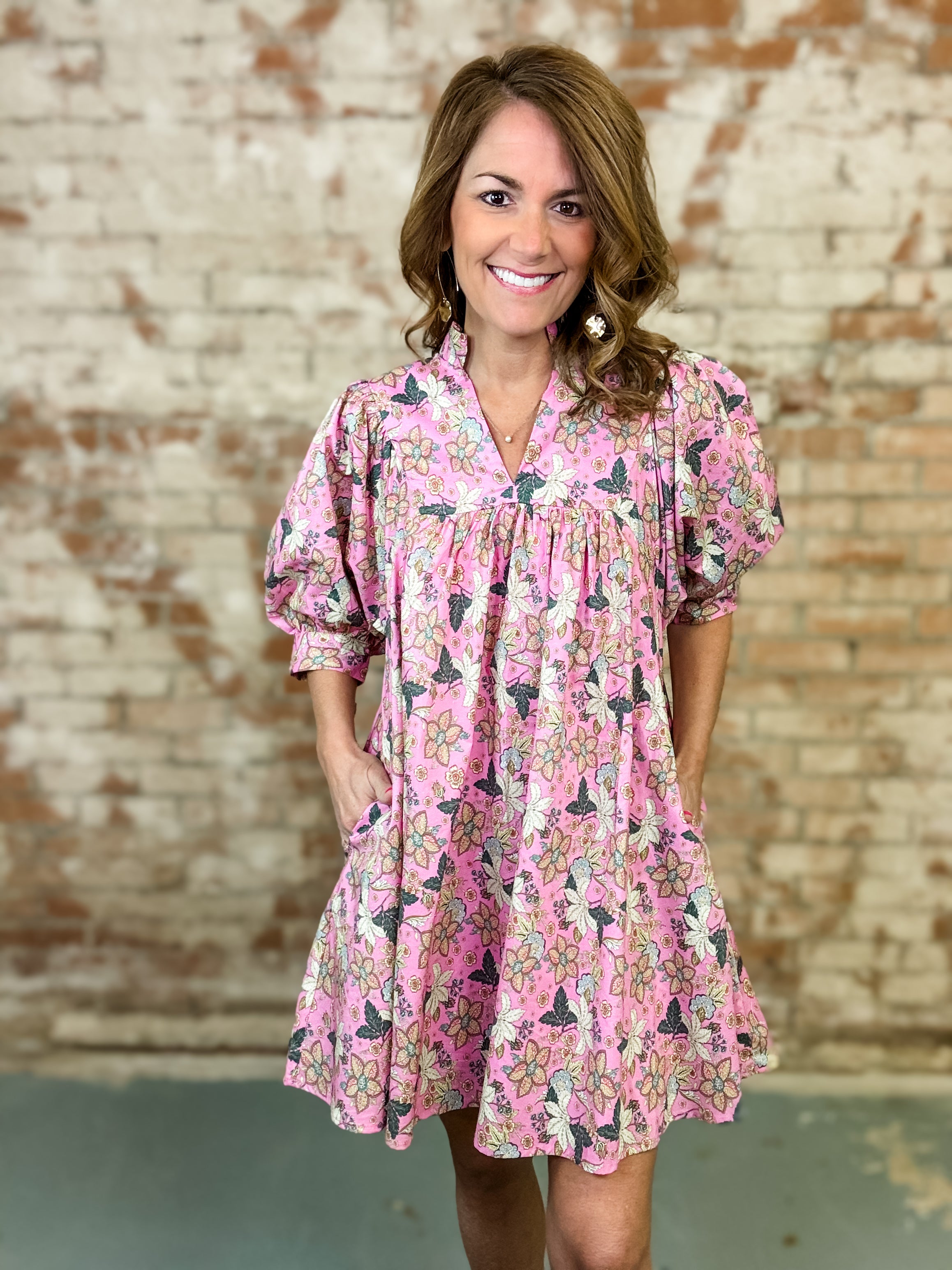 Reign Puff Sleeve Dress