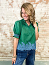 LeeAnn Embroidered Top