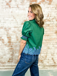 LeeAnn Embroidered Top