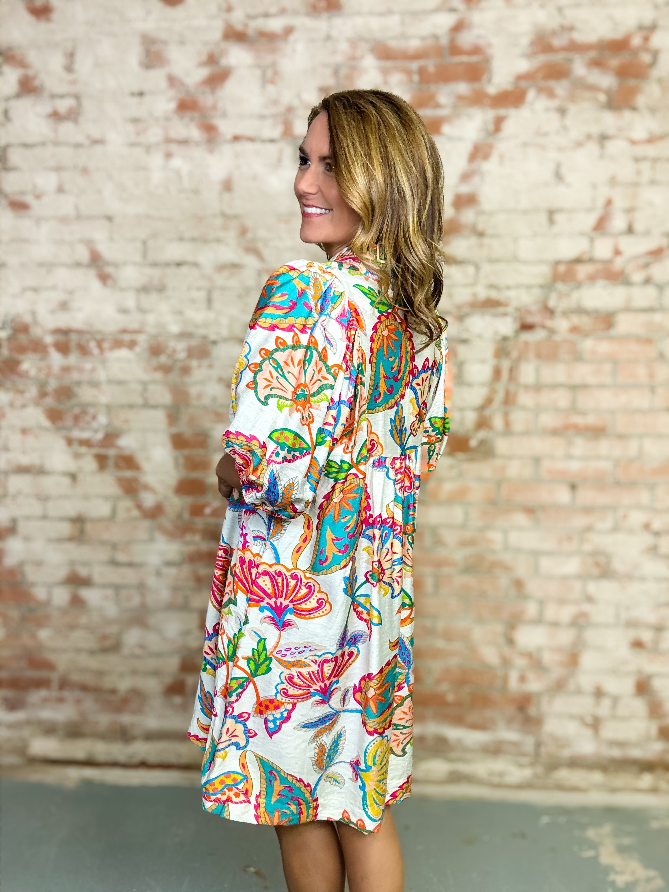 Raine Paisley Dress