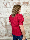 Lydia Floral Embroidered Top