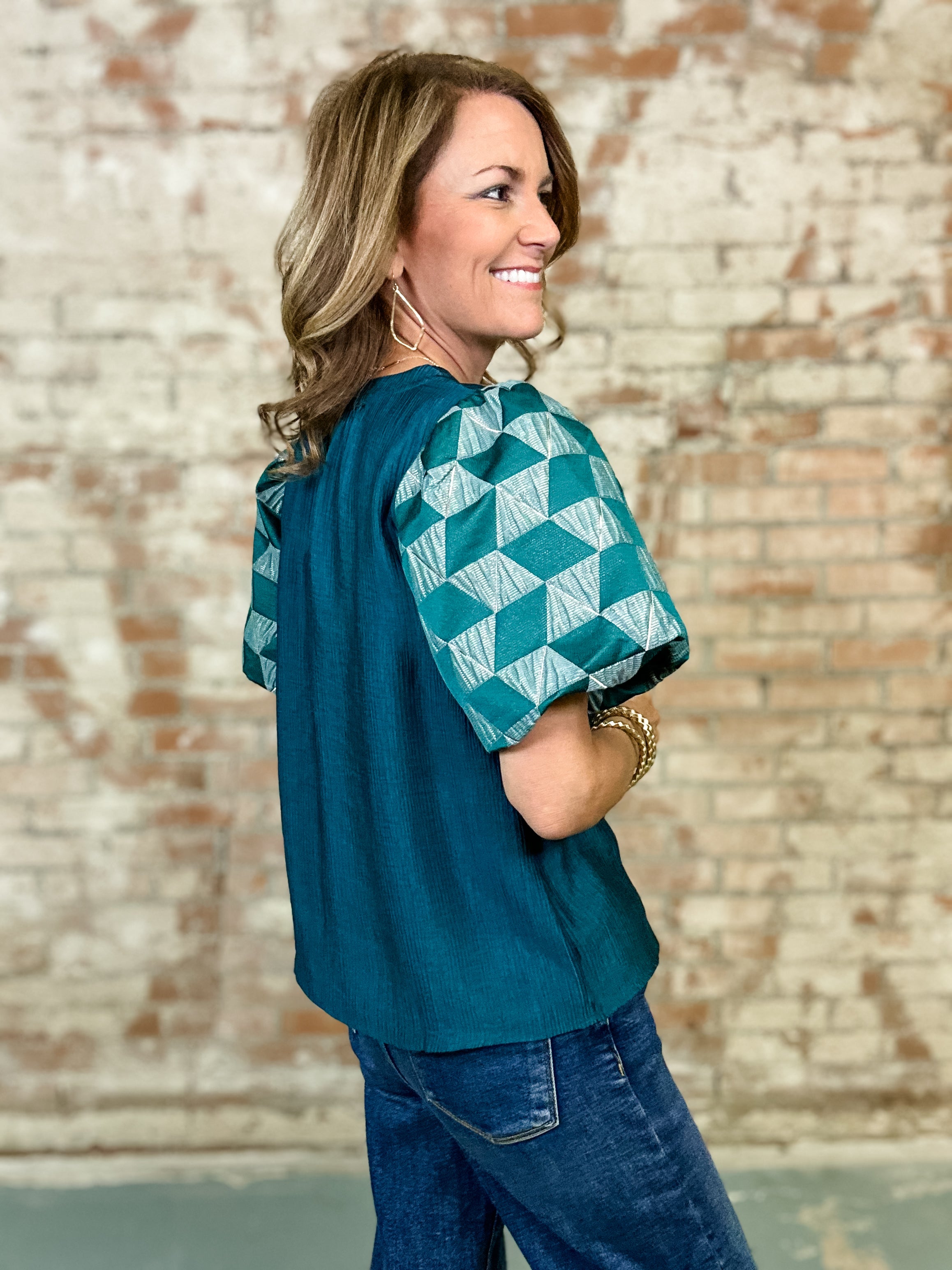Tatiana Stripe Top