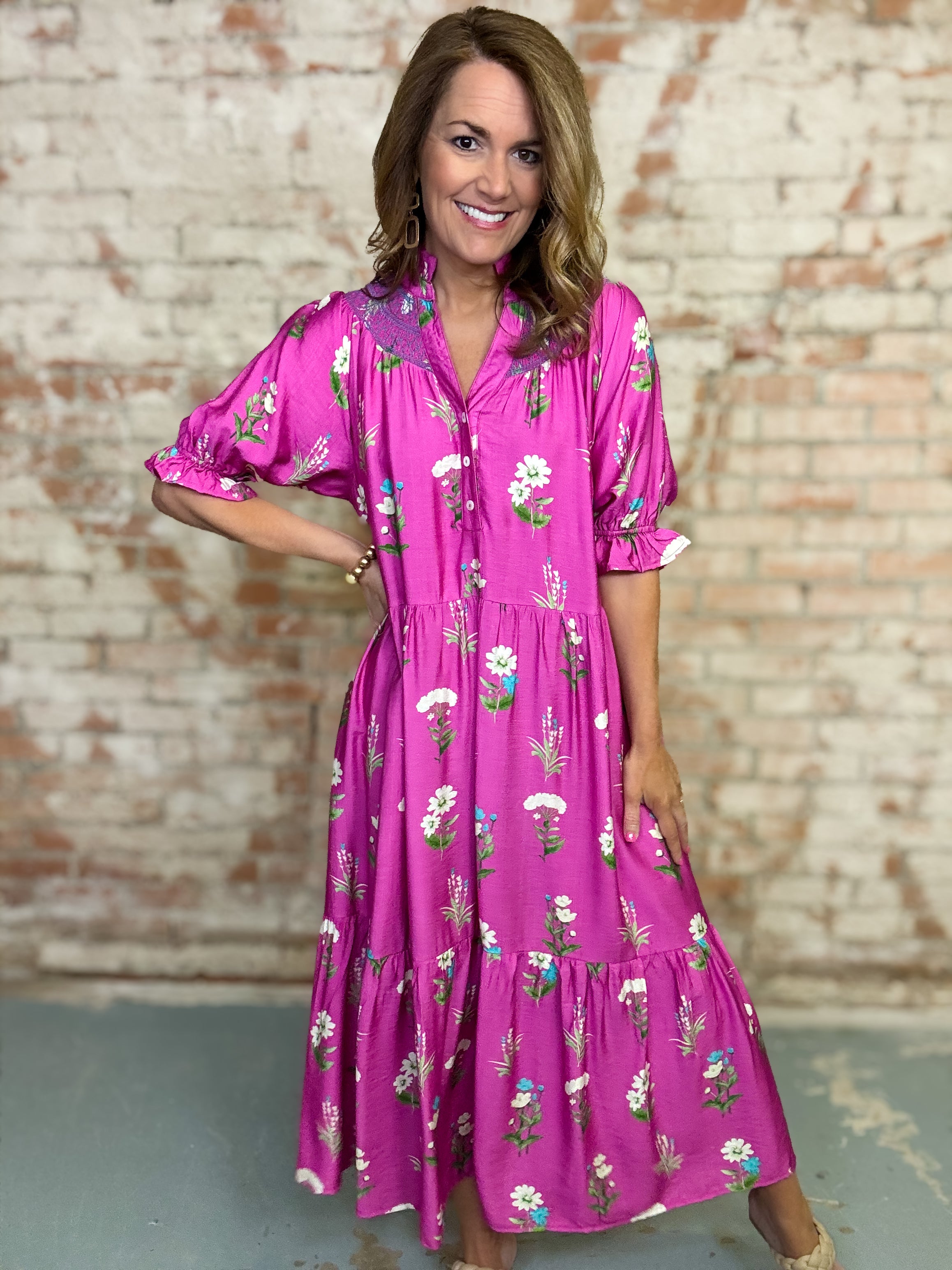 Cali Smocked Dress