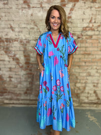 Kimora Floral Midi Dress