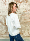 Jill Crinkled Fabric Top