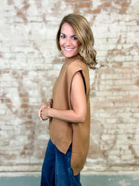 Helen Mock Neck Top