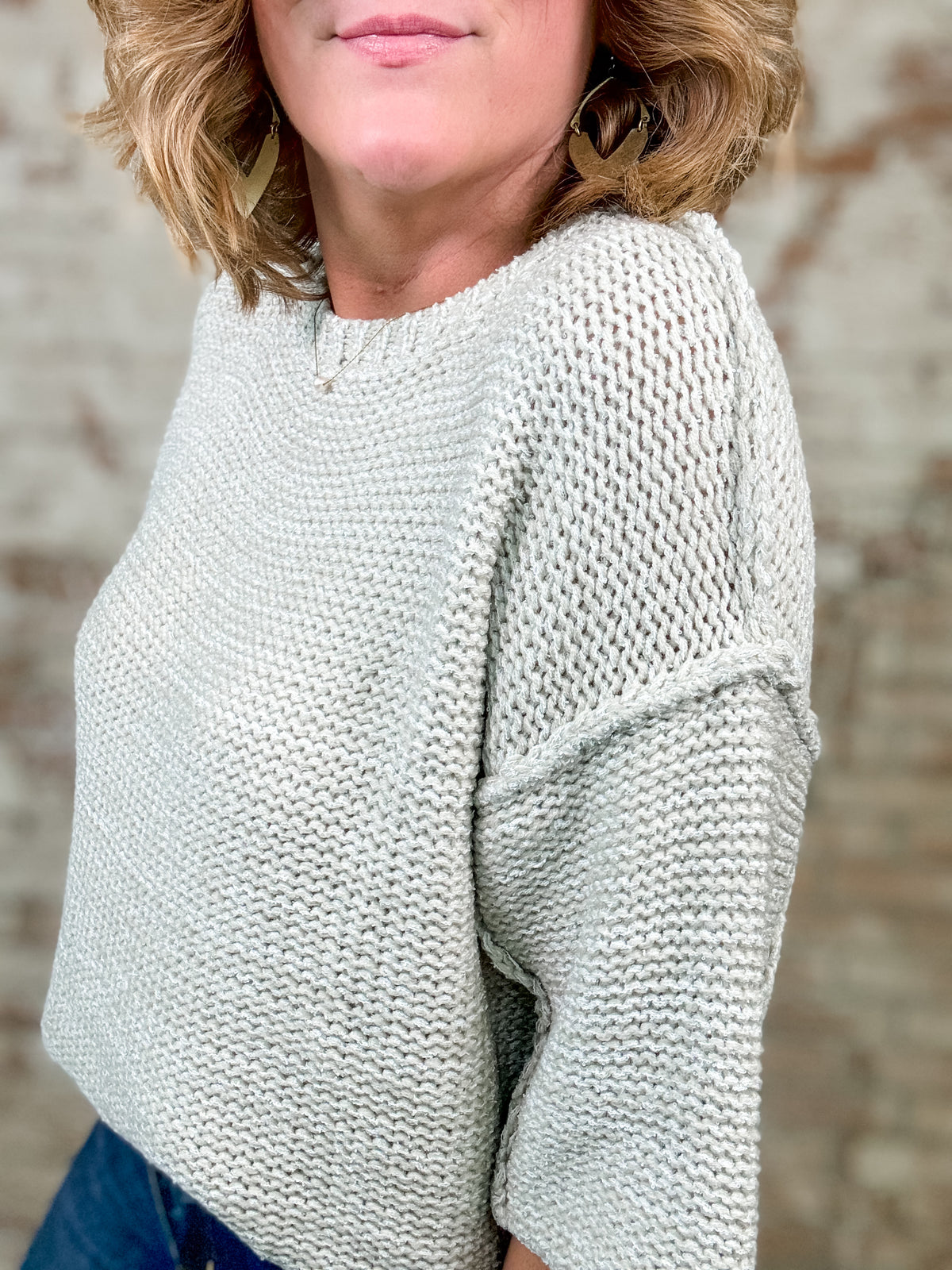 Alyssa Chunky Knit Sweater