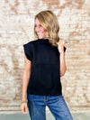 Donna Mock Neck Top
