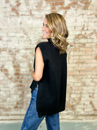 Donna Mock Neck Top