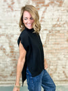 Donna Mock Neck Top